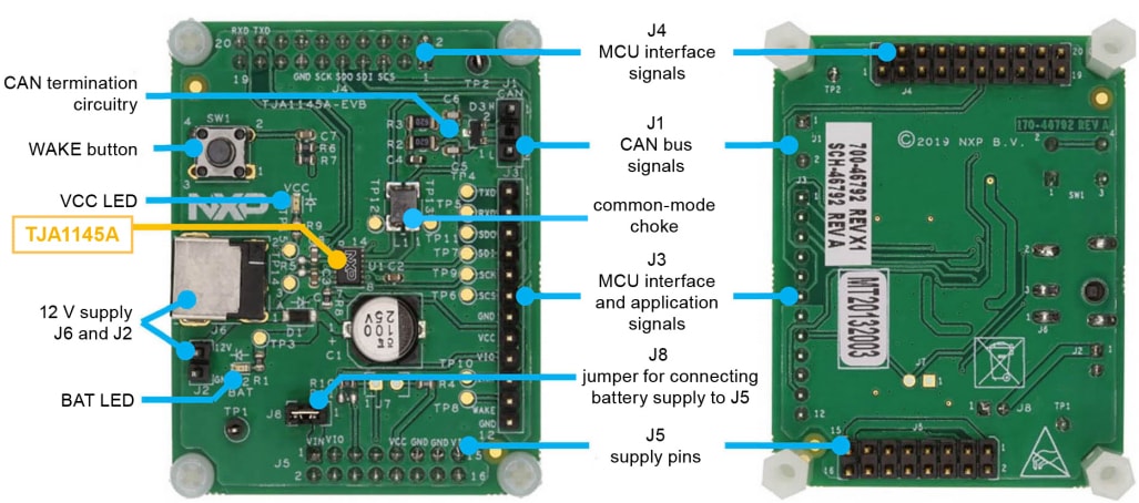 NXP Semiconductors TJA1145A Evaluation Board